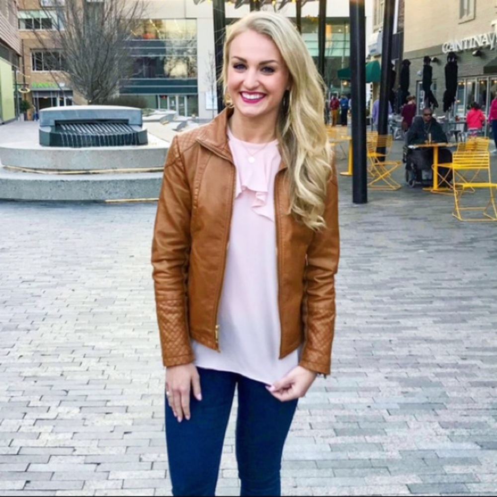 Kenneth Cole Reaction Leather Jacket